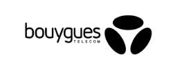 Logo Bouygues télécom noir