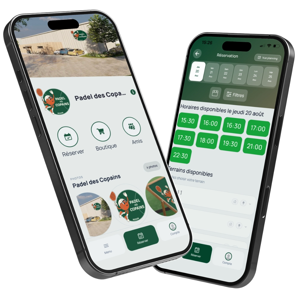 app padel des copains